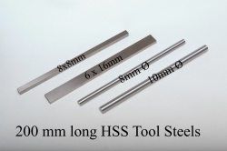 Tool Steel Range HSS unground